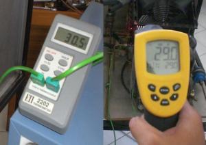 termokopel dan termometer infra red